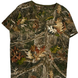 She Outdoors Camo T-Shirt - 2XL Green Polyester