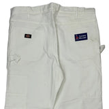 Dickies Carpenter Pants - 38W 32L White Cotton