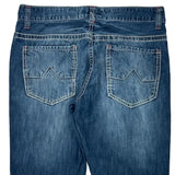 Unbranded Contrast Stitch Jeans - 34W 30L Blue Denim