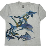 La Sportswear Single Stitch T-Shirt - Large Grey Cotton