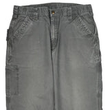 Carhartt Carpenter Pants - 36W 31L Gray Cotton