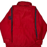 Polo By Ralph Lauren Windbreaker - Large Red Polyester