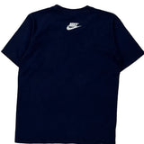 Nike T-Shirt - Large Navy Cotton