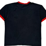 Nike T-Shirt - Large Black Cotton