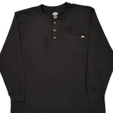 Dickies Long Sleeve T-Shirt - 2XL Black Cotton