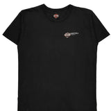 Loud & Proud Harley Davidson Graphic T-Shirt - Large Black Cotton