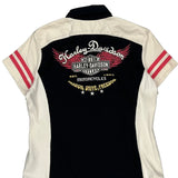Motorcycles Harley Davidson Graphic Shirt - Large Red Cotton