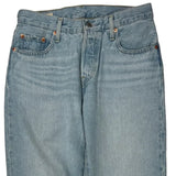 501 Levis Jeans - 28W 32L Light Wash Cotton
