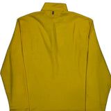 Polo By Ralph Lauren 1/4 Zip Fleece - XL Yellow Polyester