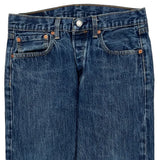 501 Levis Jeans - 30W 27L Blue Cotton