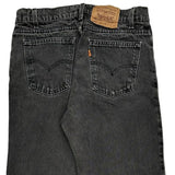 Levis Jeans - 31W 27L Black Denim