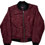 Southpole Bomber Jacket - 2XL Burgundy Polyester