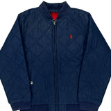 Age 6 Polo By Ralph Lauren Bomber Jacket - Small Blue Polyester