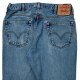 505 Levis Jeans - 34W 30L Blue Cotton