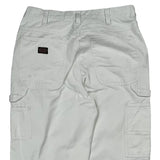 Dickies Carpenter Trousers - 32W 36L White Cotton