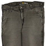 Carhartt Carpenter Trousers - 36W 32L Grey Cotton