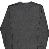 Tommy Hilfiger Long Sleeve T-Shirt - Large Gray Cotton