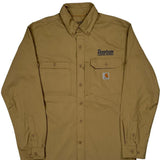 Brandywine Coach Works Carhartt Shirt - Medium Khaki Cotton