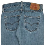 501 Levis Jeans - 31W 32L Light Wash Cotton