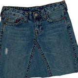 True Religion Denim Skirt - 30W US 6 Blue Denim