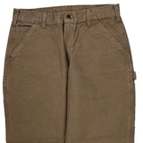 Carhartt Carpenter Trousers - 33W 30L Brown Cotton