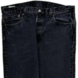 Levis Jeans - 36W 29L Black Cotton