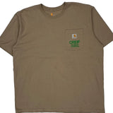 Greif Taylors Mill 2022 Rebuild Carhartt T-Shirt - XL Brown Cotton