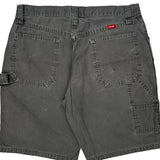 Wrangler Cargo Carpenter Shorts - 34W 10L Grey Cotton