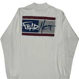 Unbranded Long Sleeve T-Shirt - Medium White Cotton