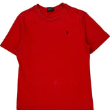 Polo By Ralph Lauren T-Shirt - Small Red Cotton