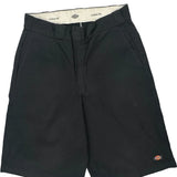 Dickies Shorts - 34W 11L Black Cotton Blend