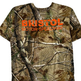 Bristol Motor Speedway Realtree T-Shirt - Medium Camo Cotton