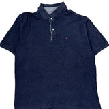 Tommy Hilfiger Polo Shirt - XL Blue Cotton