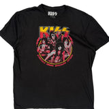 Kiss Band T-Shirt - XL Black Cotton