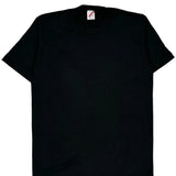Made In USA Single Stitch Jerzees Graphic T-Shirt - Large Black Cotton