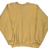 90S Blank Hanes Sweatshirt - Large Yellow Cotton