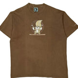 Hawaii Unbranded Cartoon T-Shirt - XL Brown Cotton