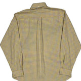 Tommy Hilfiger Checked Shirt - Small Yellow Cotton