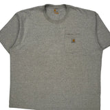 Carhartt T-Shirt - 2XL Grey Cotton