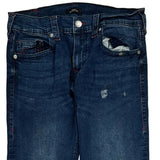 True Religion Slim Fit Jeans - 34W 30L Blue Cotton
