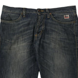 Roy Rogers Denim Shorts - 34W 12L Blue Cotton