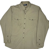 Polo By Ralph Lauren Shirt - 2XL Beige Cotton