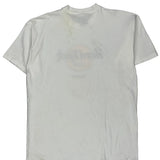 Hard Rock Cafe Graphic T-Shirt - XL White Cotton