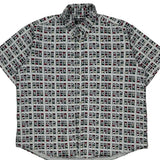 Trader Bay Graphic Patterned Shirt - XL Multicoloured Cotton