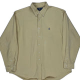 Blake Ralph Lauren Shirt - XL Yellow Cotton