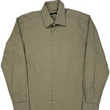 Boss Shirt - Large Khaki Cotton