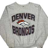 Denver Broncos Csa Nfl Sweatshirt - XL Gray Cotton