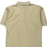 Made In USA Tommy Hilfiger Polo Shirt - Large Beige Cotton
