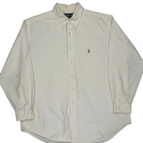 Ralph Lauren Shirt - XL White Cotton