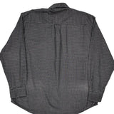 Jantzen Checked Shirt - Large Grey Cotton